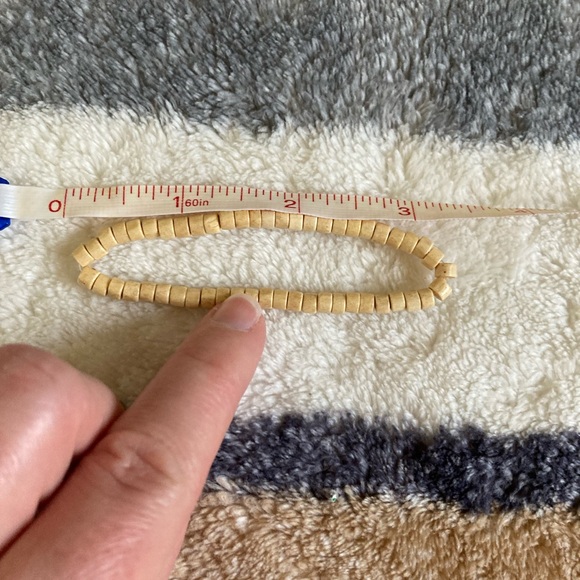 Natural Tones Wood Beaded Bracelet Trio - Picture 6 of 9